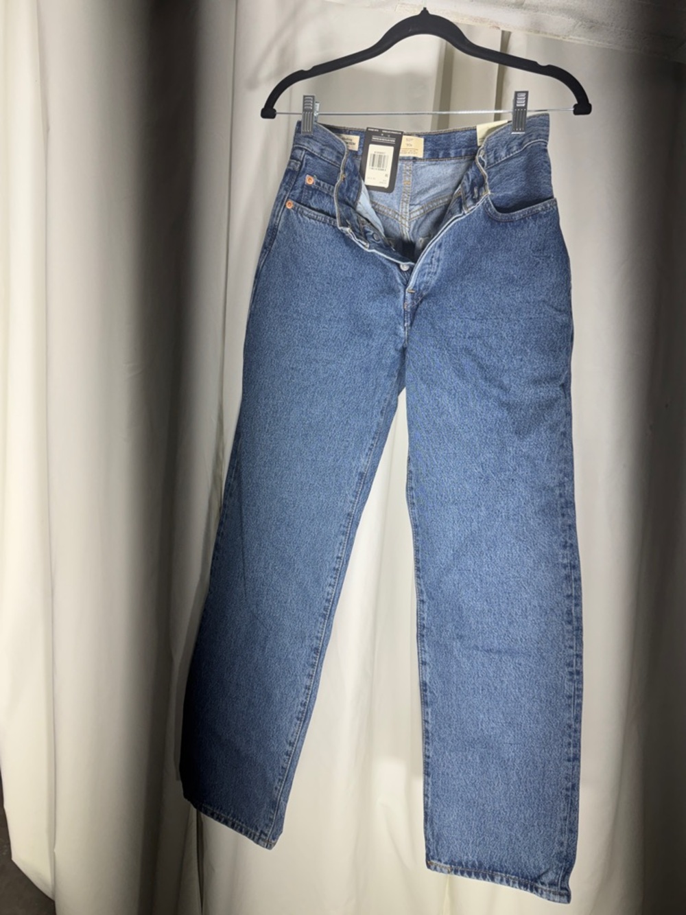 Levi's Classic Blue Straight-Leg Women's Jeans